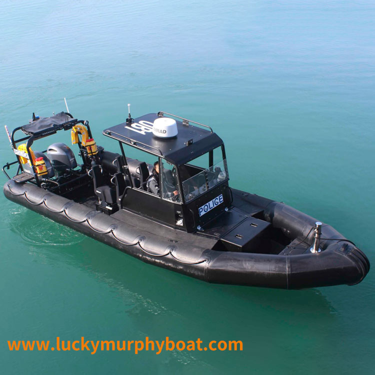 Mga Pulis at Patrol Aluminum RIB Workboat